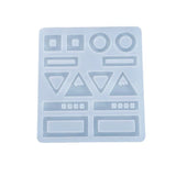 Transparent Silicone Mold Resin Geometric Charms Pendant