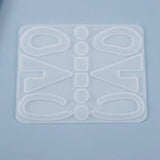 Silicone Mold Resin Geometric Earrings Charms Pendant Mold