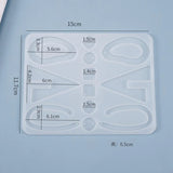 Silicone Mold Resin Geometric Earrings Charms Pendant Mold