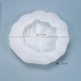 Transparent Silicone Mold Resin Leaf Texture Shell Decoration