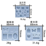 Butterfly Diamond Silicone Mold for DIY Jewelry Making