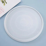 Silicone Mold Resin Plate Coaster Tray Round Plate DIY Set-up