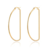 Oversized Hoop Earrings for Women Nightclub Jewelry