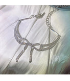 Full Diamond Butterfly Women's Necklace
