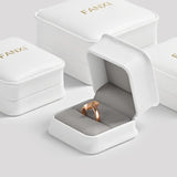 PU Leather Jewelry Box Necklace Bracelet Ring Pendant Storage Organizer