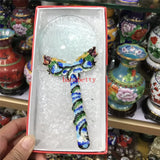 Chinese Cloisonne Dragon Magnifying Glass