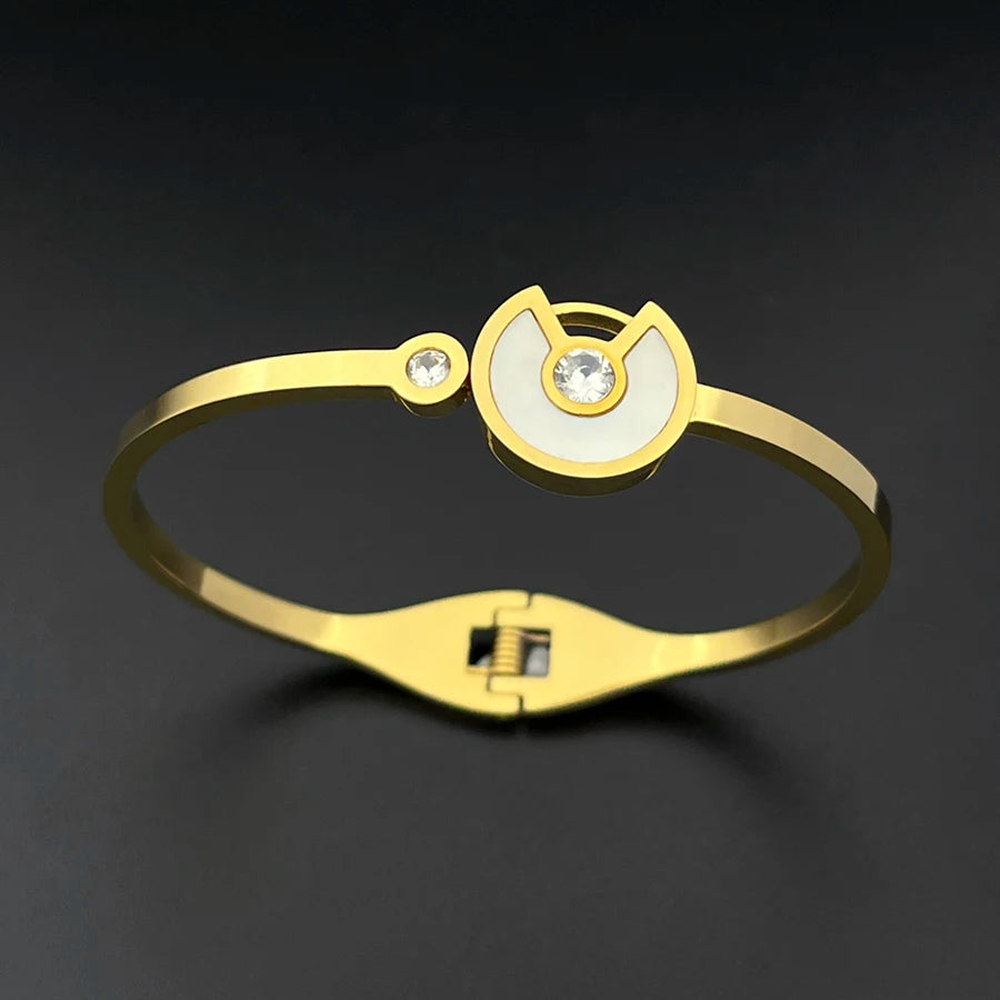 Stainless Steel Beloved Lock Lover Bracelet for Women Men