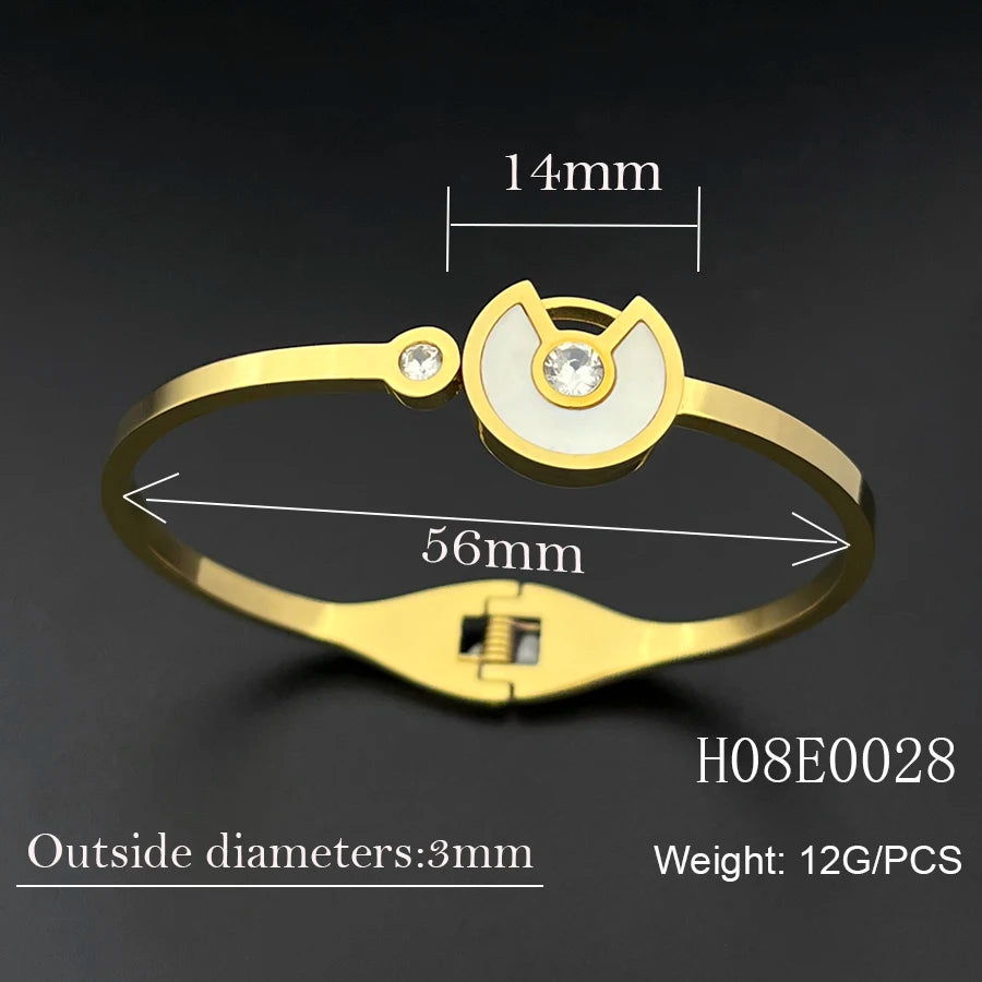 Stainless Steel Beloved Lock Lover Bracelet for Women Men