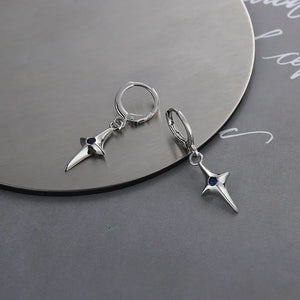Women's Zircon Star Pendant Earrings SE1590