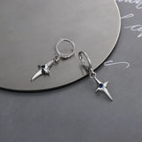 Women's Zircon Star Pendant Earrings SE1590
