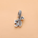Celebration Charm DIY Beads 925 Silver Bracelet Jewelry Making