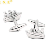 2019 Glossy Metal Men's Cufflinks Business French Shirt Cuff Button
