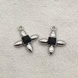 100pcs Zinc Alloy Rhinestone Charm DIY Jewelry Findings