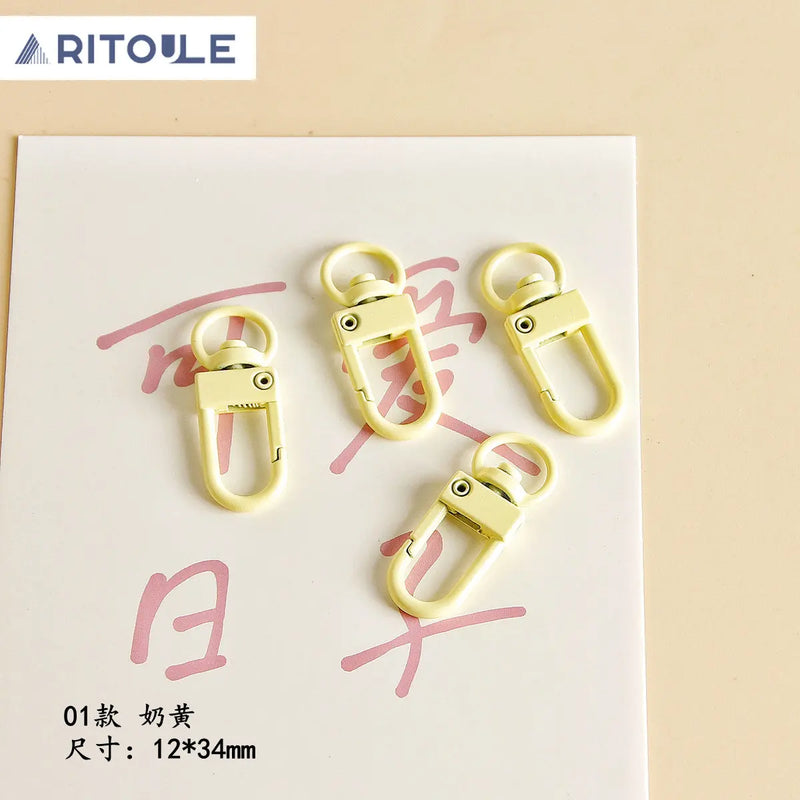 Japanese-Korean Alloy Door Buckle, Baking Paint, Shrimp Button