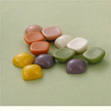100pcs 15mm Square Resin Beads DIY Jewelry Earring Accessory
