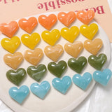 100pcs Cartoon Resin Flatback Beads DIY Jewelry Earring Accessory