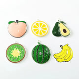 10pcs/bag Fruit Pendants For Summery Necklace