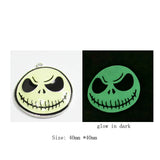 10pcs Glow In Dark Enamel Halloween Pendants For Kids Necklace
