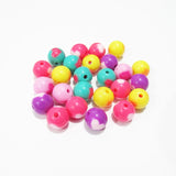 Chunky Jewelry Acrylic Solid Heart Beads 12mm/16mm