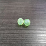 Transparent Acrylic Glitter Beads 14mm/16mm for DIY Jewelry