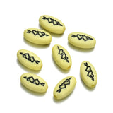 200pcs Solid Colors Acrylic Plastic Loves Arrow Beading Material