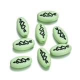 200pcs Solid Colors Acrylic Plastic Loves Arrow Beading Material