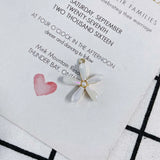 Colorful Crystal Rhinestone Flower Charms Necklace Pendants