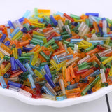 Acrylic Tube Seed Beads 2*6mm 10000pcs Jewelry Findings