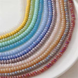 200pcs 8mm Matte Glass Beads DIY Jewelry Accessory