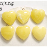 20pcs Resin Heart Charms for Bubblegum Jewelry Necklace