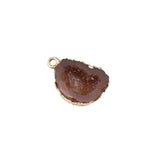 20pcs/Lot Irregular Stone Shape Alloy Charms Necklace Pendants