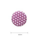 40pcs Polka Dots Resin Charms for Jewelry Making