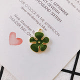 30pcs 22*18mm Enamel Alloy Flower Charms Zinc Alloy Floral Pendant