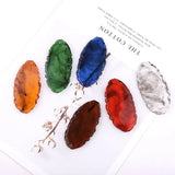 30pcs Geometry Irregular Shape Resin Beads DIY Jewelry Accessory