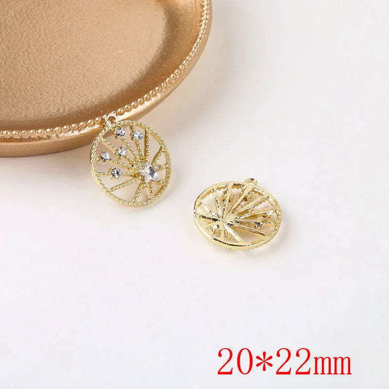 30pcs Stars Decoration Alloy Floating Locket Charms DIY Jewelry Earring/Garment