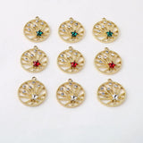 30pcs Stars Decoration Alloy Floating Locket Charms DIY Jewelry Earring/Garment