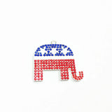 10pcs/lot Elephant Rhinestone Pendants
