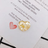 40pcs Glitter Heart Cabochons Resin Ornament Girls Hair Bow Center Decor