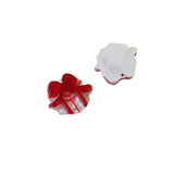40pcs 20mm Ribbon Tie Shape Resin Charms Jewelry Pendants