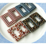 40pcs Leopard Bird Lattice Resin Beads DIY Jewelry Accessory