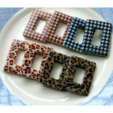 40pcs Leopard Bird Lattice Resin Beads DIY Jewelry Accessory