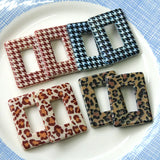 40pcs Leopard Bird Lattice Resin Beads DIY Jewelry Accessory