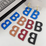 40pcs/lot B Shape Alloy Locket Charms DIY Jewelry Accessory