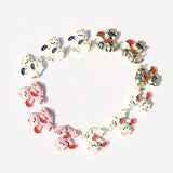 40pcs Lucky Cat Shape Alloy Floating Locket Charms DIY Jewelry Pendant
