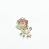 10pcs/lot Lovely Poodle Dog Rhinestone Pendants