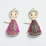 10pcs/lot Princess Rhinestone Pendants
