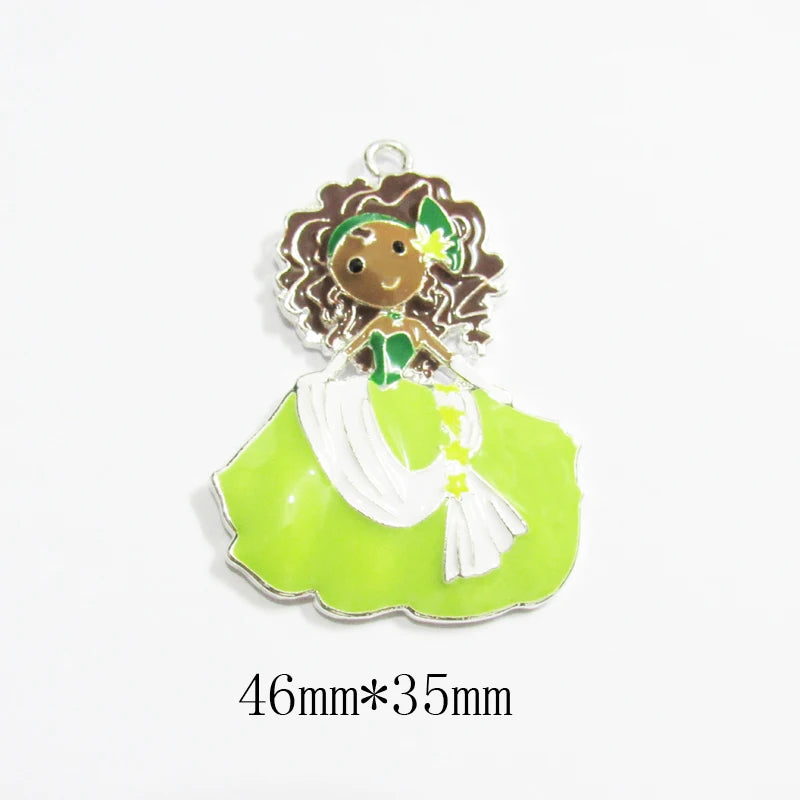 10pcs/lot Princess Pendants Kids Necklace Making