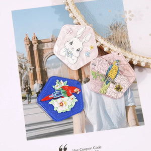 50pcs Animal Bird Rabbit Image Resin Charms DIY Necklace Earring Pendants