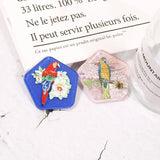 50pcs Animal Bird Rabbit Image Resin Charms DIY Necklace Earring Pendants