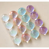 50pcs 13mm Glitter Core Resin Beads DIY Jewelry Earring/Hair Accessory